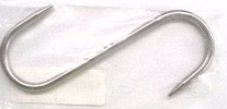 Stainless Steel Meat Hook 4 3/4 inches x 5 mm.