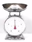 5lb Stainless Steel Mechanical Kitchen Scale