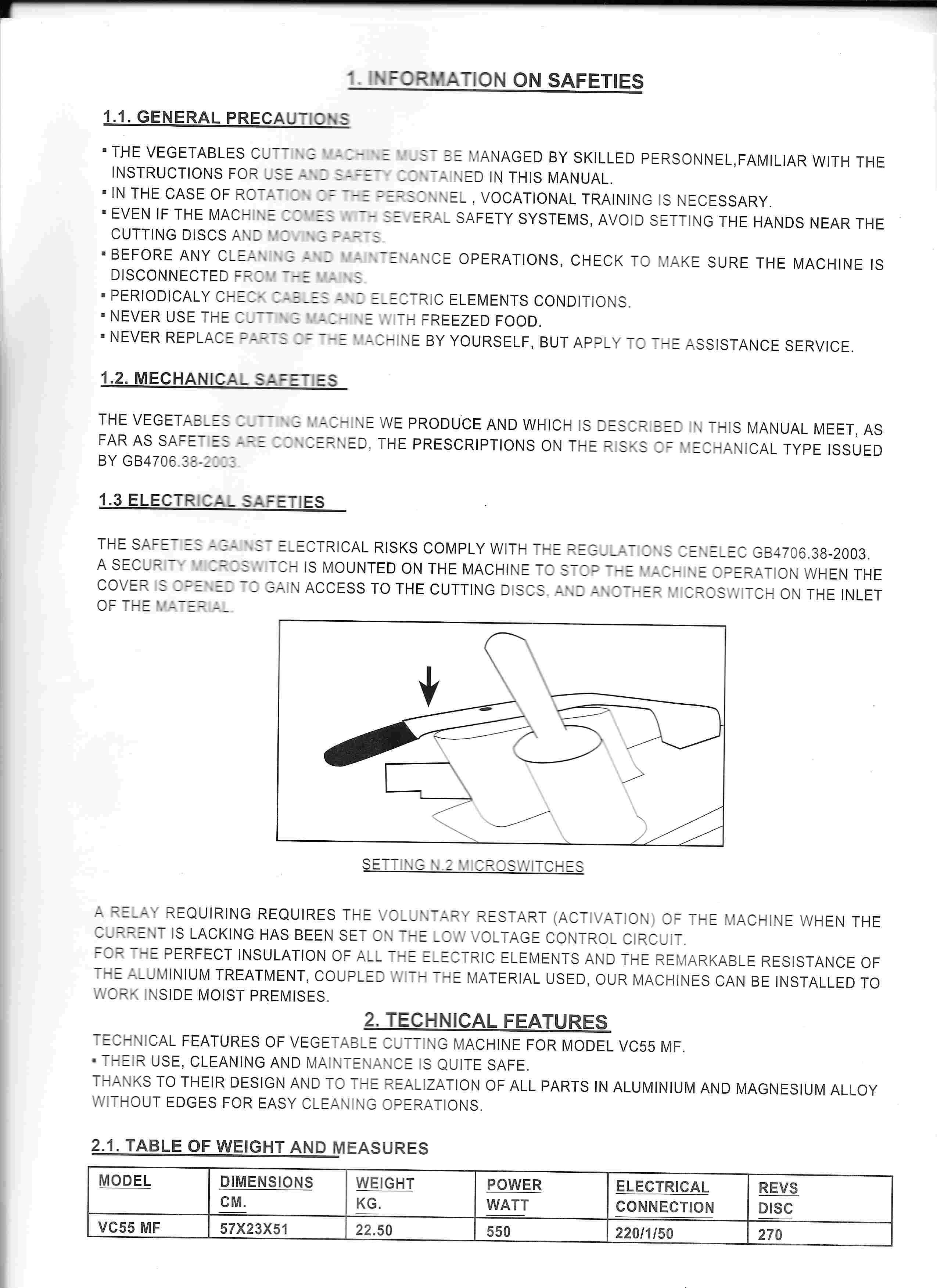 Vegetable Shredder-slicer Manual