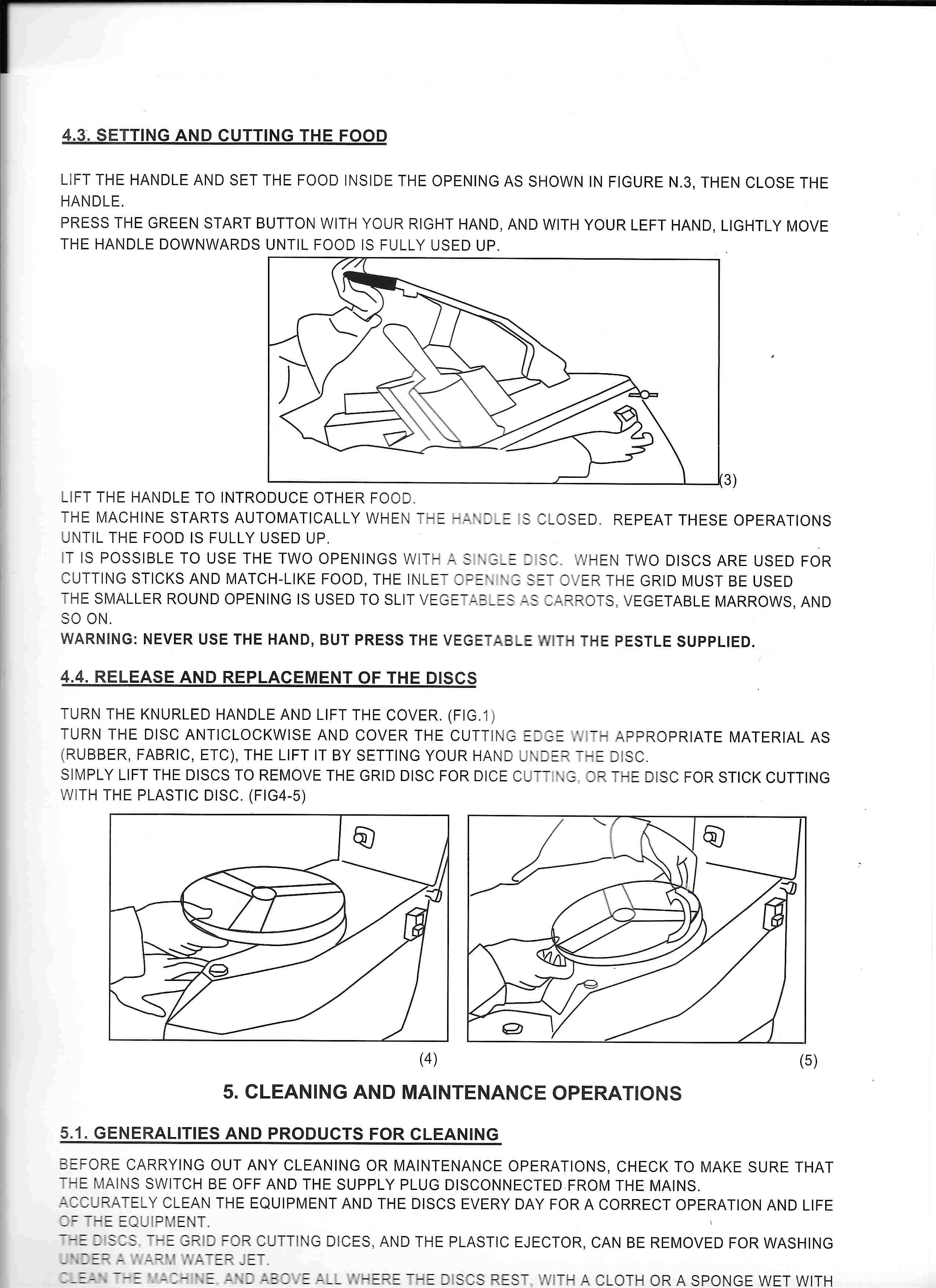 Vegetable Shredder-slicer Manual