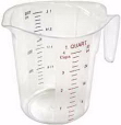 One Quart Aluminum Measuring Quart