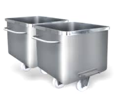 Stainless Steel 200 Ltr Meat Cart