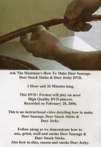 Deer Processing DVD