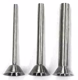3 Piece Stainless Steel Sausage Stuffer Tube Set